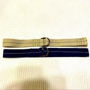 BRAND bundle of a solid blue and a solid tan